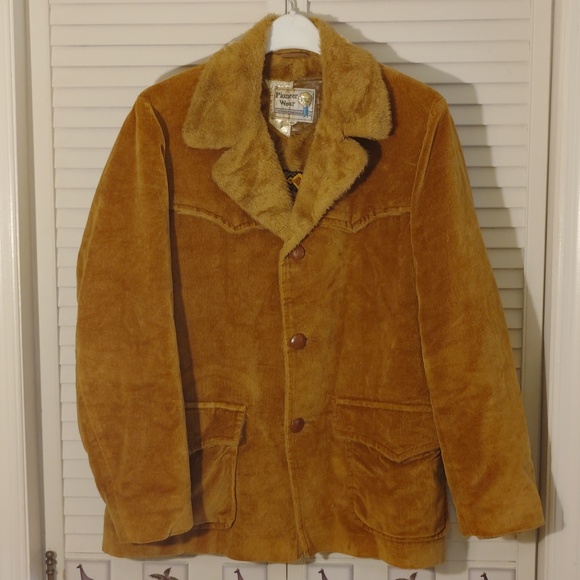 PIONEER Men's Brown Corduroy Jacket - Picture 3 of 6